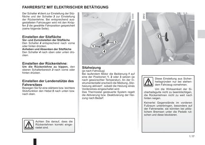 2015-2016 Renault Scénic/Grand Scénic Owner's Manual | German