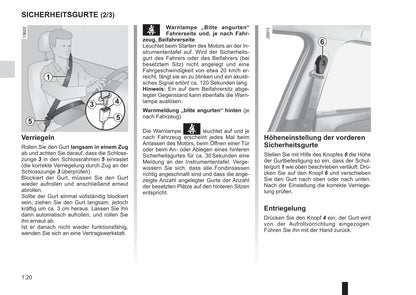 2015-2016 Renault Scénic/Grand Scénic Owner's Manual | German