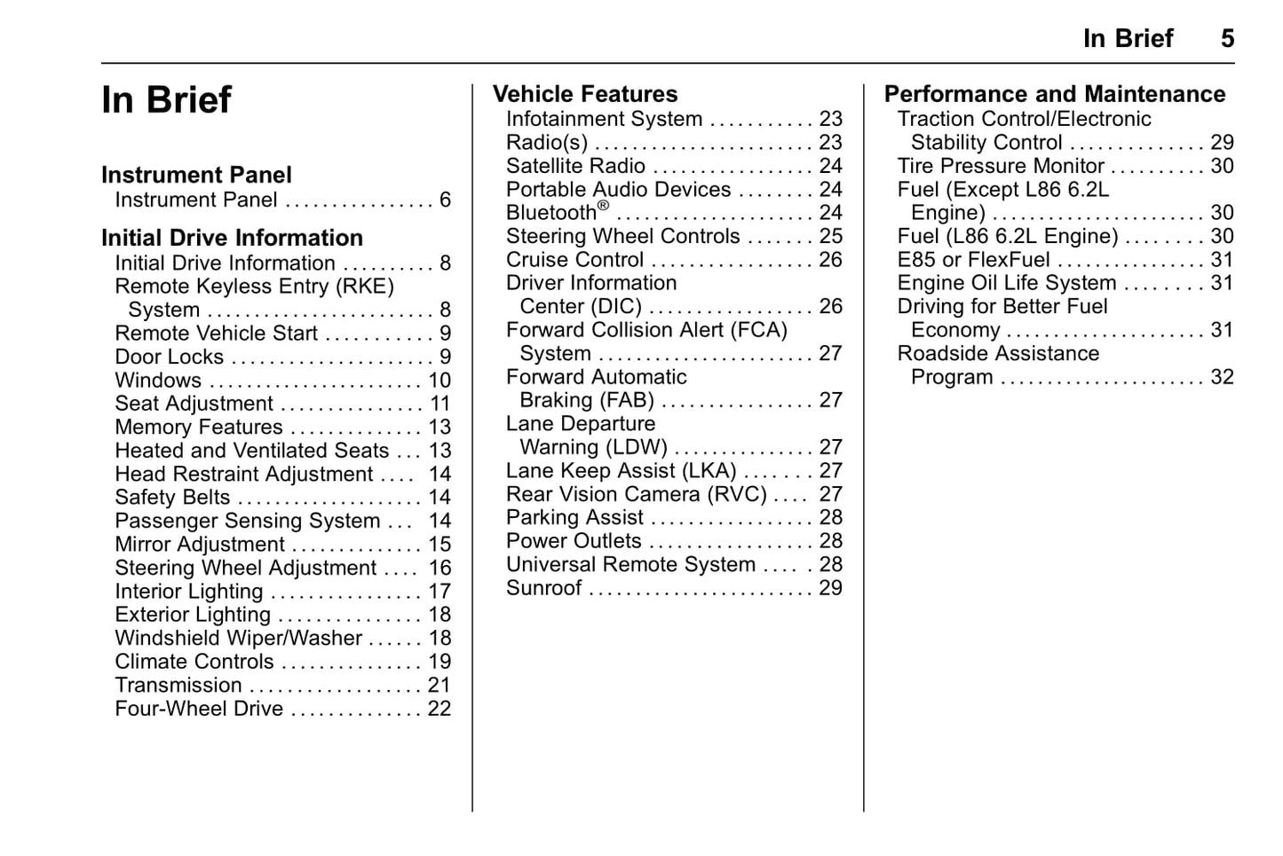 2017 Chevrolet Silverado Owner's Manual | English