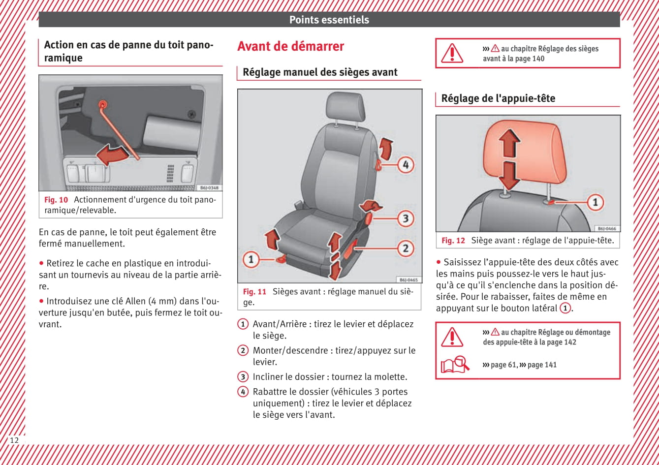 2015-2016 Seat Ibiza Owner's Manual | French