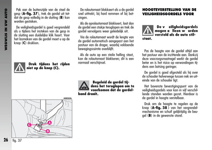 2003-2005 Alfa Romeo 156 GTA Owner's Manual | Dutch