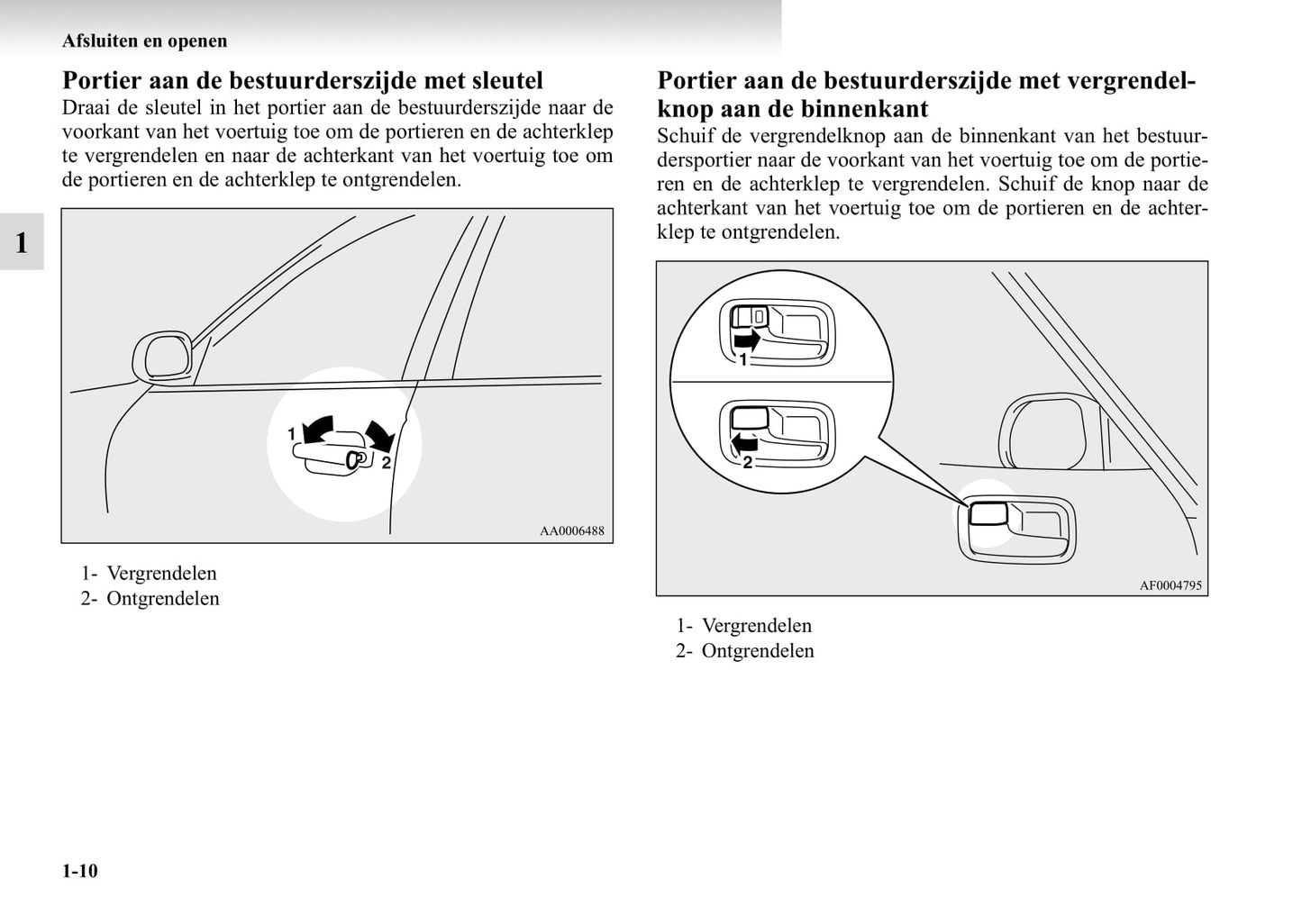 2004-2011 Mitsubishi Grandis Bedienungsanleitung | Niederländisch
