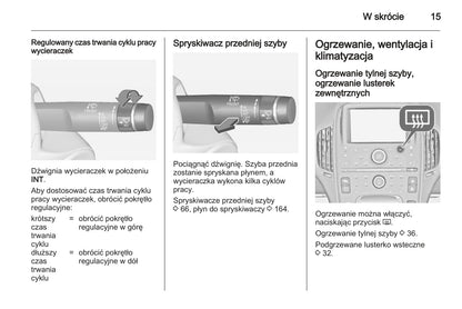 2012-2013 Opel Ampera Owner's Manual | Polish