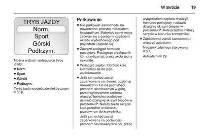 2012-2013 Opel Ampera Owner's Manual | Polish