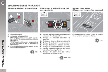 2012-2013 Peugeot 3008 HYbrid4 Owner's Manual | Spanish