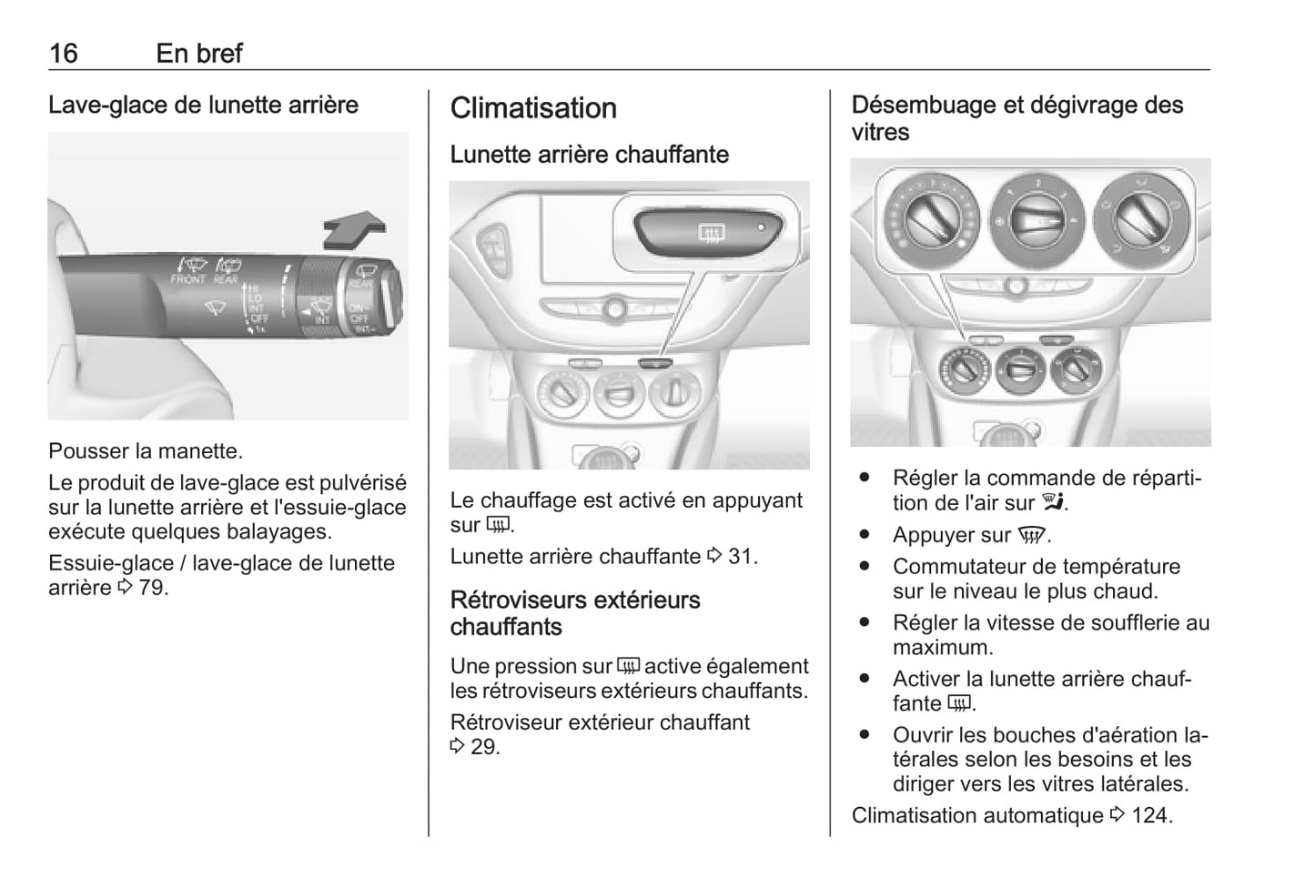 2016 Opel Adam Owner's Manual | French