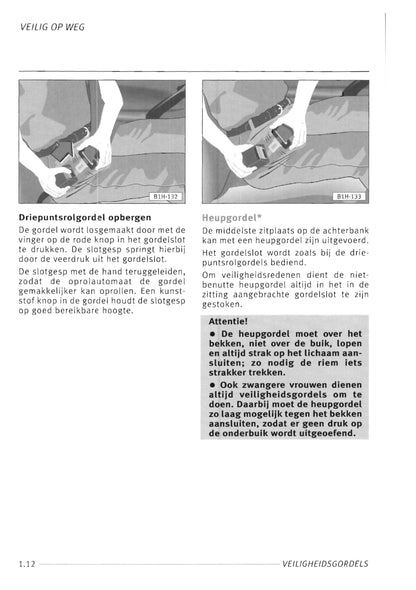 1999-2000 Seat Toledo Owner's Manual | Dutch