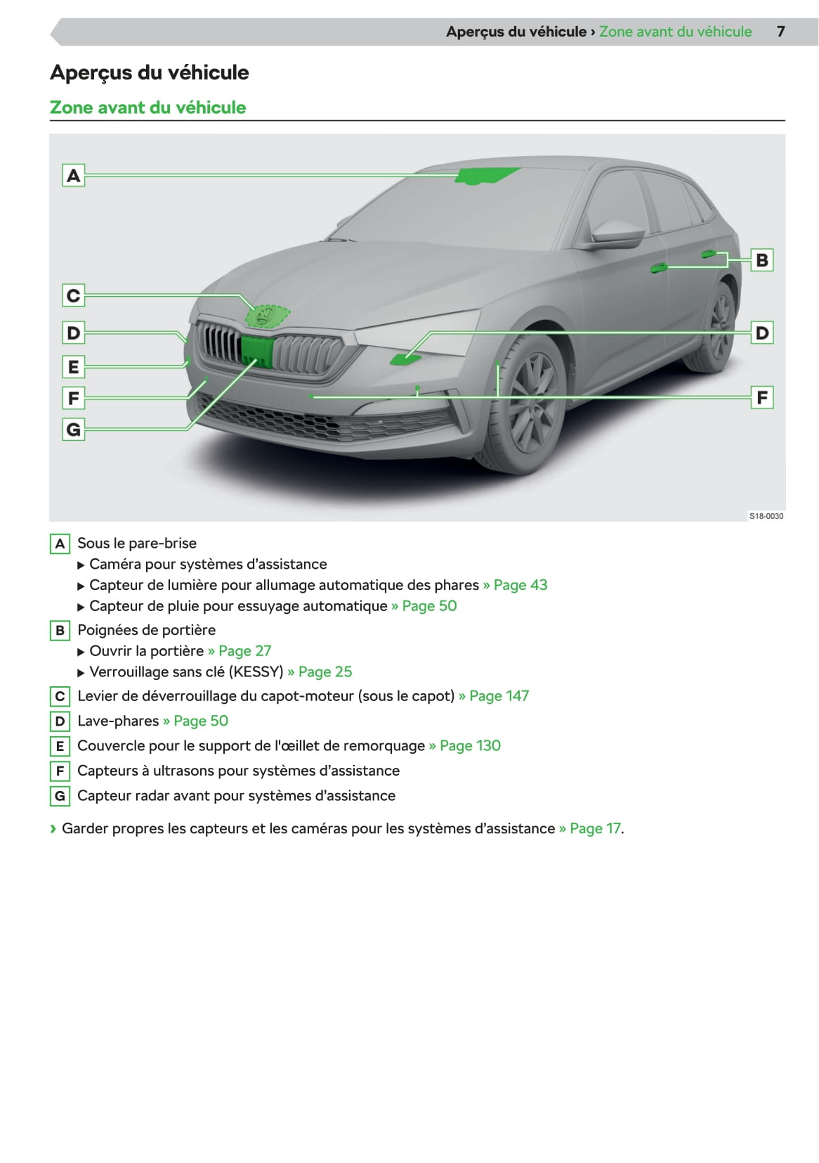 2019-2020 Skoda Scala Bedienungsanleitung | Französisch