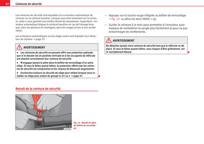 2012-2015 Seat Ibiza Bedienungsanleitung | Französisch