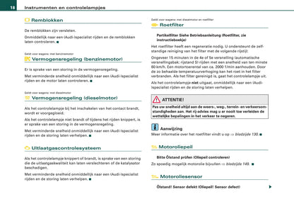 2006-2010 Audi TT Coupé/TTS Coupé/TT RS Coupé Owner's Manual | Dutch