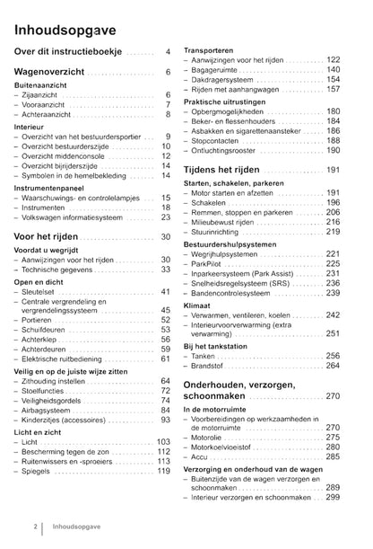 2010-2015 Volkswagen Caddy Bedienungsanleitung | Niederländisch