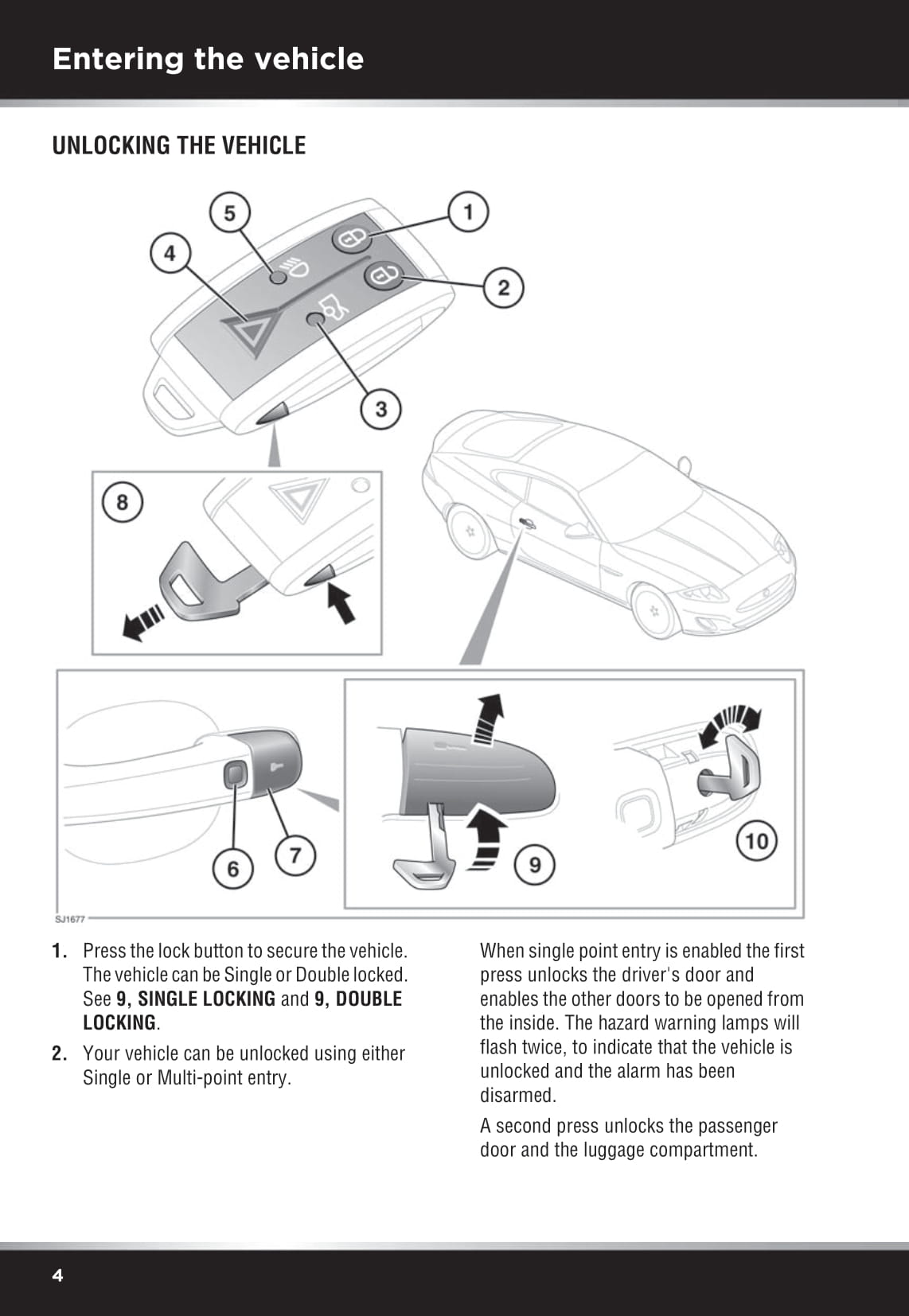 2014 Jaguar XK Owner's Manual | English