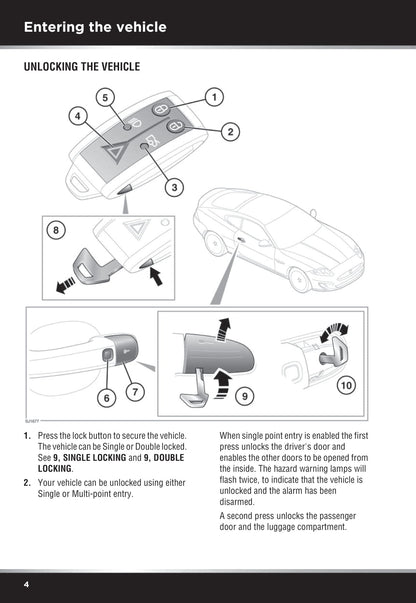 2014 Jaguar XK Owner's Manual | English