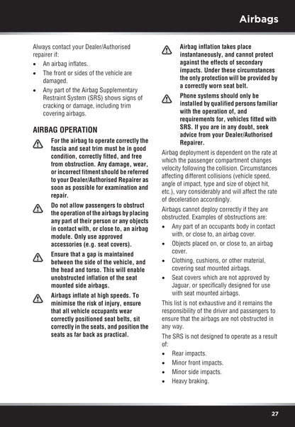 2014 Jaguar XK Owner's Manual | English