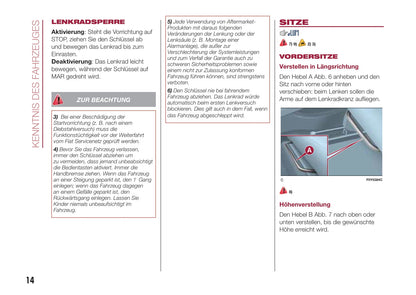 2017-2018 Fiat 500L Bedienungsanleitung | Deutsch