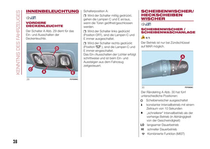 2017-2018 Fiat 500L Bedienungsanleitung | Deutsch