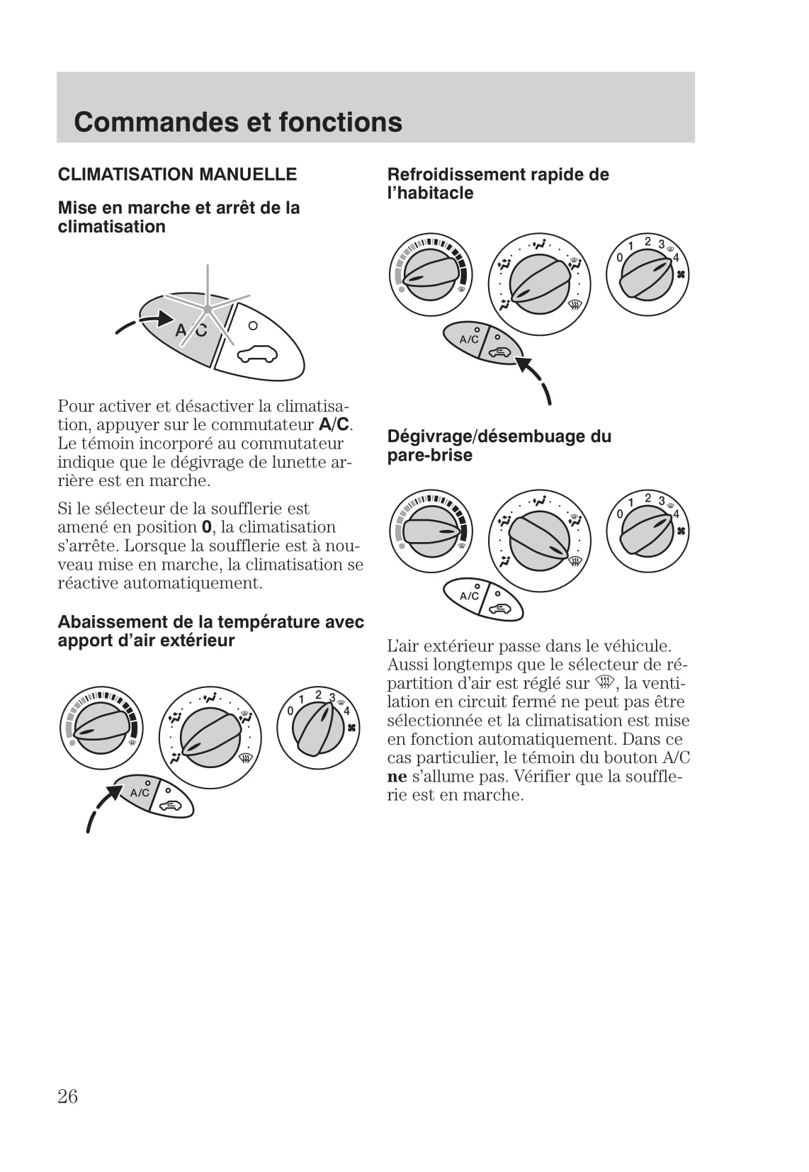 1999-2005 Ford Focus Bedienungsanleitung | Französisch