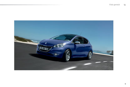 2014-2015 Peugeot 208 Bedienungsanleitung | Spanisch