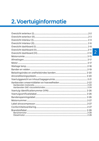 2020-2021 Hyundai Santa Fe Bedienungsanleitung | Niederländisch