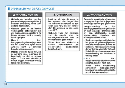 2020-2021 Hyundai Nexo Owner's Manual | Dutch