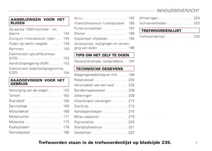 2000-2008 Audi A2 Bedienungsanleitung | Niederländisch