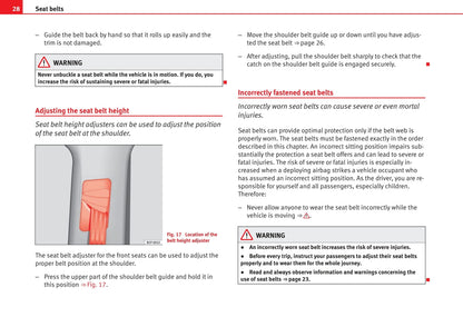 2013-2014 Seat Altea XL Owner's Manual | English