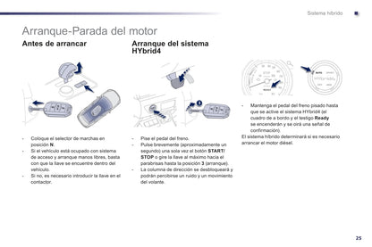 2013-2014 Peugeot 508 Bedienungsanleitung | Spanisch