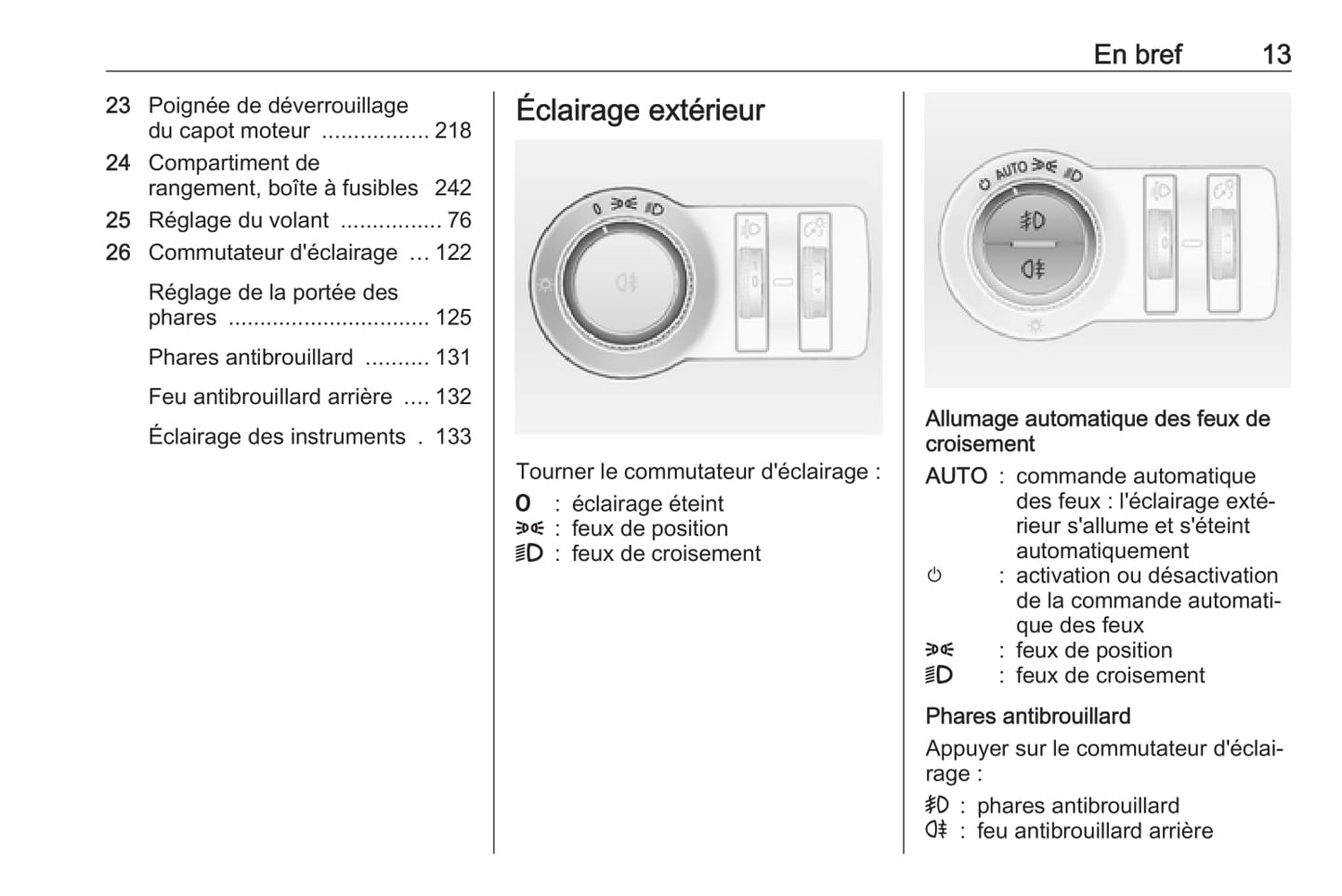 2017-2018 Opel Astra Owner's Manual | French