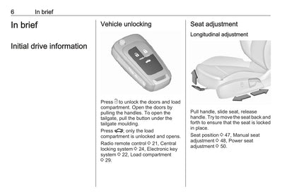 2013-2017 Vauxhall Insignia Bedienungsanleitung | Englisch