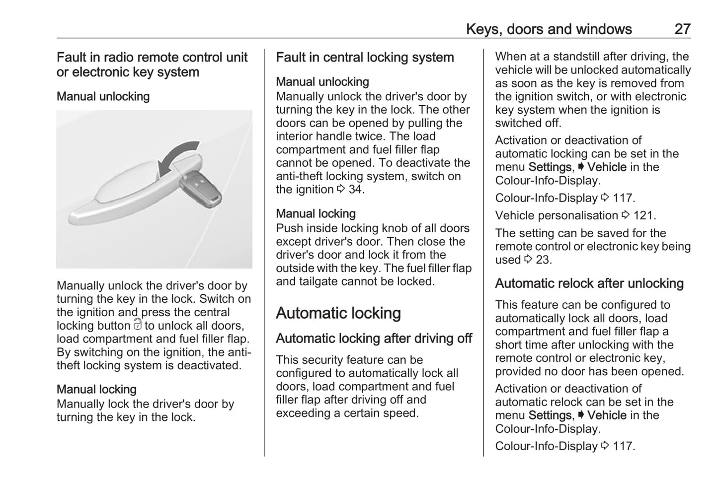 2016-2017 Vauxhall Insignia Owner's Manual | English