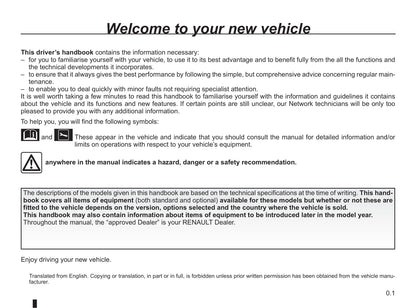 2017-2019 Renault Captur Bedienungsanleitung | Englisch
