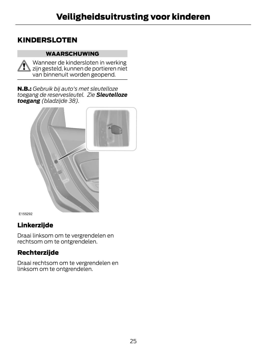 2014-2015 Ford EcoSport Bedienungsanleitung | Niederländisch