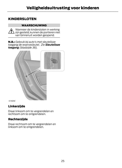 2014-2015 Ford EcoSport Bedienungsanleitung | Niederländisch