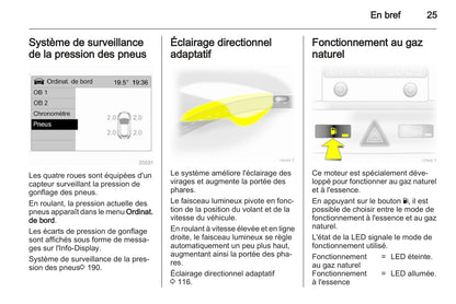 2010-2011 Opel Zafira Owner's Manual | French