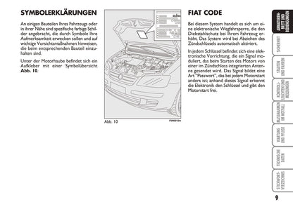 2010-2011 Fiat Idea Owner's Manual | German