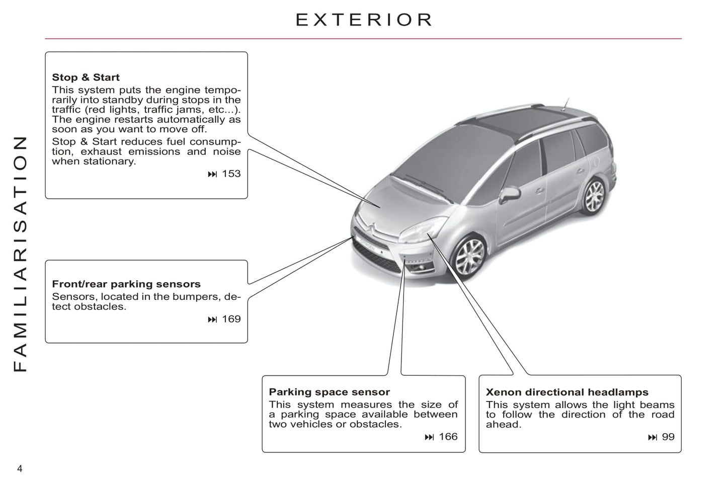 2011-2013 Citroën C4 Picasso/C4 Grand Picasso Owner's Manual | English