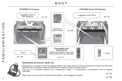 2011-2013 Citroën C4 Picasso/C4 Grand Picasso Owner's Manual | English