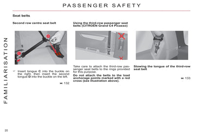 2011-2013 Citroën C4 Picasso/Grand C4 Picasso Bedienungsanleitung | Englisch