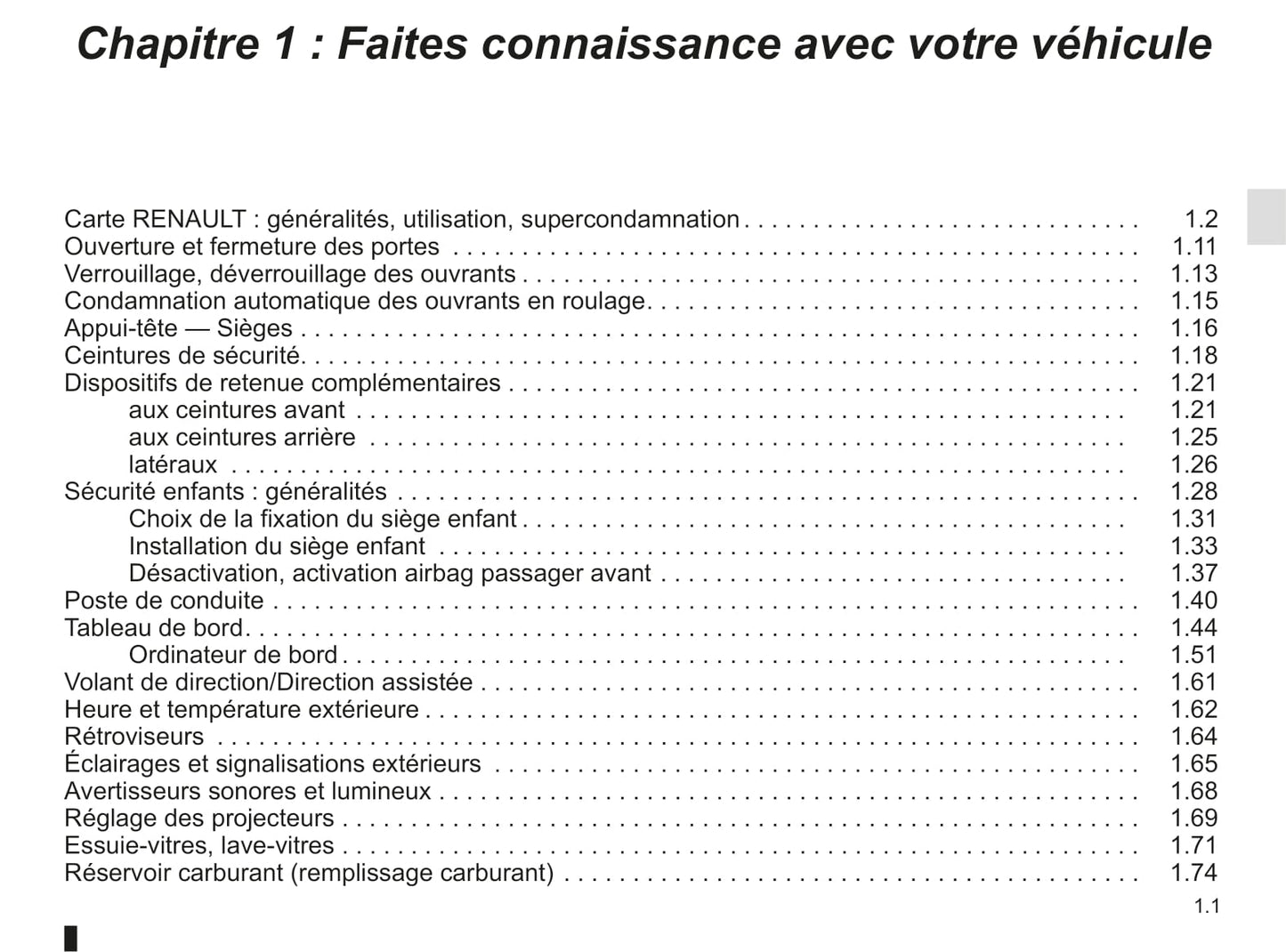 2016-2017 Renault Captur Bedienungsanleitung | Französisch