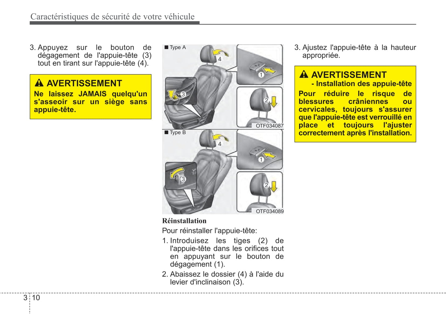 2014 Kia Optima Owner's Manual | French