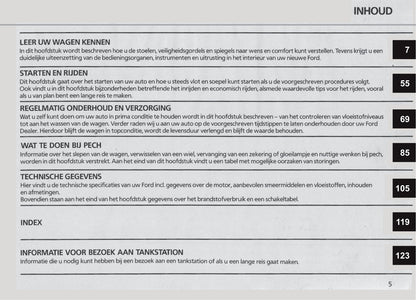 1986-1990 Ford Escort/Escort Van/Escort Express Owner's Manual | Dutch