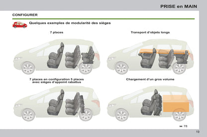 2012-2014 Peugeot 308 Bedienungsanleitung | Französisch