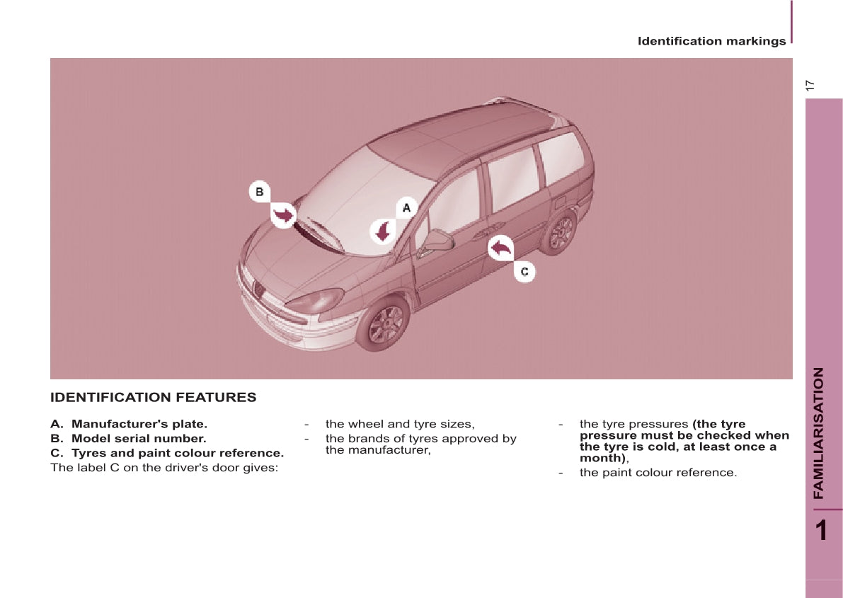 2013-2014 Peugeot 807 Bedienungsanleitung | Englisch