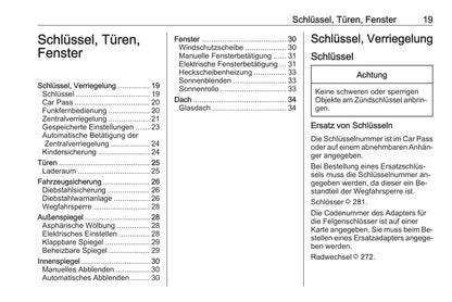 2016 Opel Zafira Tourer Owner's Manual | German