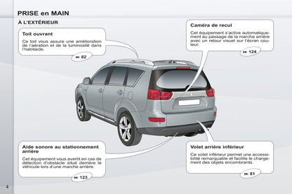 2011-2012 Peugeot 4007 Bedienungsanleitung | Französisch