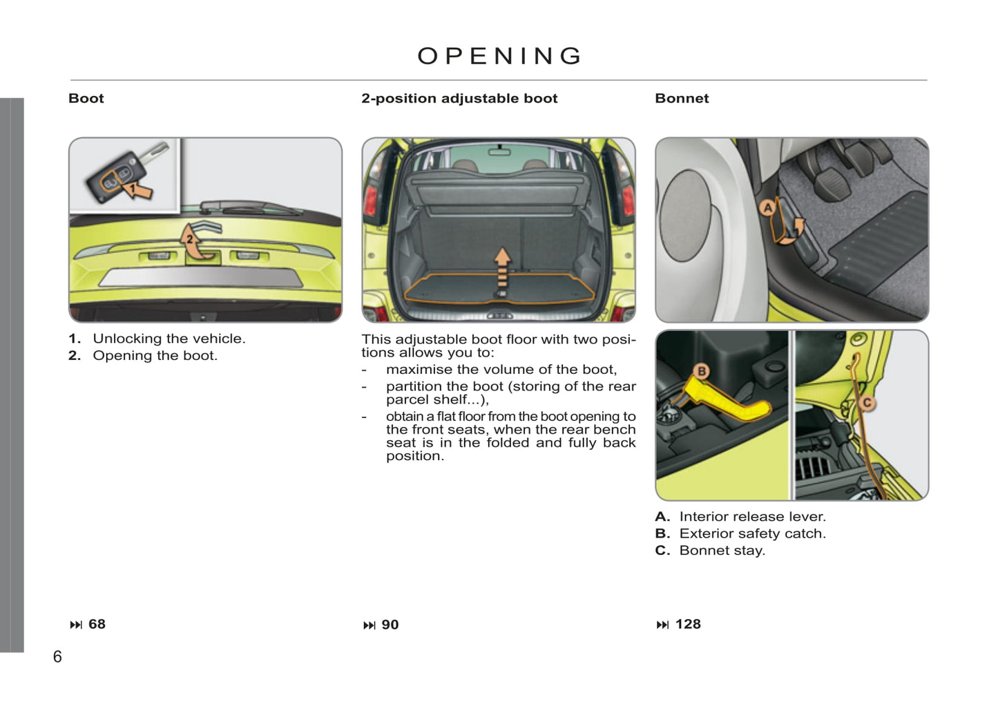 2011-2012 Citroën C3 Picasso Bedienungsanleitung | Englisch