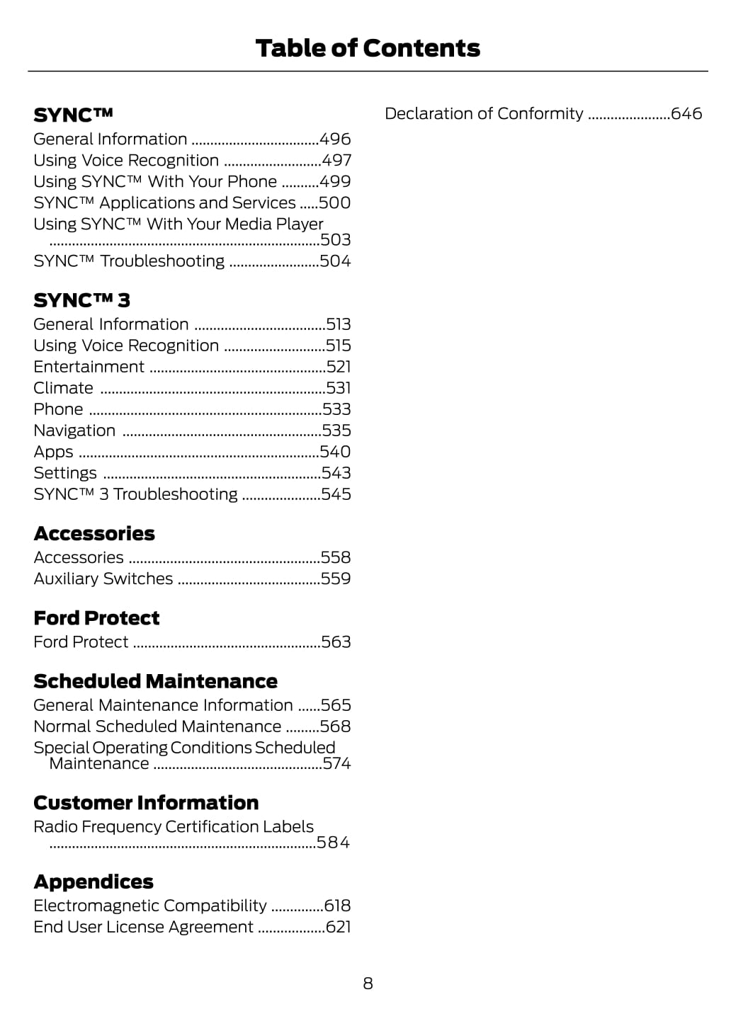 2021 Ford Super Duty Bedienungsanleitung | Englisch