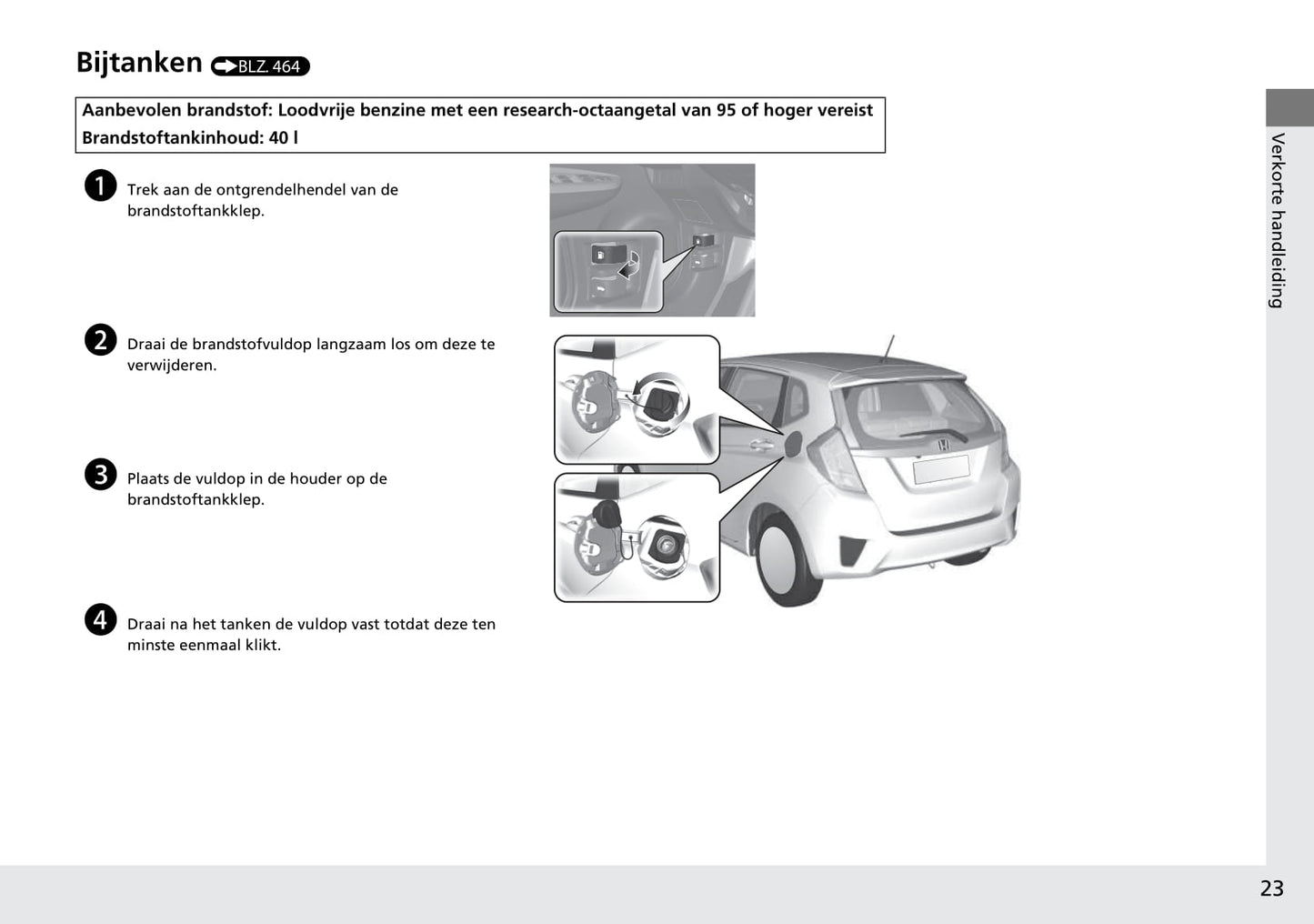 2015-2016 Honda Jazz Bedienungsanleitung | Niederländisch