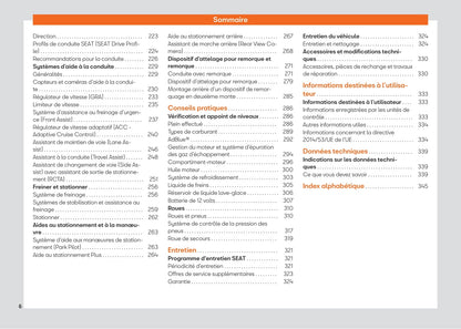 2021-2022 Seat Ibiza Owner's Manual | French