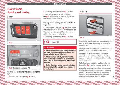 2015-2016 Seat Ibiza Owner's Manual | English